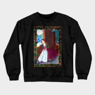 Bluebeard's wife at the window Crewneck Sweatshirt